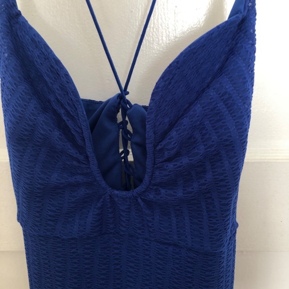 Shein Vcay blue summery dress size small with new tags - Picture 2 of 11